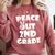 Kids Peace Out 2ND Grade For Graduation Comfort Colors Sweatshirt Crimson