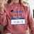 Kindergarten To 1st Grade Graduation T Shirt Comfort Colors Sweatshirt Crimson