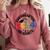 Kindergarten Graduation 2024 Graduate Last Day Of School Comfort Colors Sweatshirt Crimson