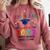 Kindergarten Graduation Class Of 2022 1st Grade Here I Come Comfort Colors Sweatshirt Crimson