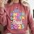 Kindergarten Graduation Kindergarten Grad Kid Girl Boy 2025 Comfort Colors Sweatshirt Crimson