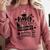 Kindergarten Graduation Quarantine Kindergarten Graduate Comfort Colors Sweatshirt Crimson