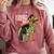 Kindergarten Grawrduate Dinosaur Graduation Cap Shirt Comfort Colors Sweatshirt Crimson