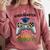 Kindergarten Level Complete Graduation Class 2023 Gamer Kids Comfort Colors Sweatshirt Crimson