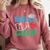 Kiss Me I'm A Grad 2018 Senior Graduation Comfort Colors Sweatshirt Crimson