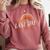 Last Day Of School Shirt For Teacher Kids Student Graduation Comfort Colors Sweatshirt Crimson