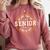 My Last First Day Senior 2025 Graduation Class Of 2025 Comfort Colors Sweatshirt Crimson