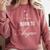 Lawyer Born To Argue Law Student Graduation Attorney Comfort Colors Sweatshirt Crimson