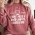 Lawyer Parent Dad Mom Law School Graduation Comfort Colors Sweatshirt Crimson