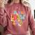 LCSW Grad Social Worker Graduation In My LCSW Era Comfort Colors Sweatshirt Crimson