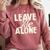 Leave Me Alone I Introvert Comfort Colors Sweatshirt Crimson Leave Me Alone I Introvert Comfort Colors Sweatshirt Crimson