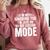 Leave Me Alone Tee Introvert Humor Comfort Colors Sweatshirt Crimson