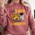 Let's Taco Bout A Graduation Graduation Party Comfort Colors Sweatshirt Crimson