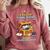 Level Up School Legend Video Game Pixel Art Graduation Comfort Colors Sweatshirt Crimson