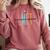 Licensed Marriage And Family Therapist LMFT Graduation Comfort Colors Sweatshirt Crimson