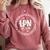 Licensed Practical Nurse Est 2026 LPN LVN Nursing Graduation Comfort Colors Sweatshirt Crimson