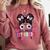 Lil Miss 1st Grade Grad Graduation Last Day Of 1st Grade Comfort Colors Sweatshirt Crimson