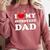 I Love My Introvert Dad I Heart My Introvert Dad Comfort Colors Sweatshirt Crimson I Love My Introvert Dad I Heart My Introvert Dad Comfort Colors Sweatshirt Crimson