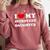 I Love My Introvert Daughter I Heart My Introvert Daughter Comfort Colors Sweatshirt Crimson I Love My Introvert Daughter I Heart My Introvert Daughter Comfort Colors Sweatshirt Crimson