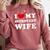 I Love My Introvert Wife I Heart My Introvert Wife Comfort Colors Sweatshirt Crimson I Love My Introvert Wife I Heart My Introvert Wife Comfort Colors Sweatshirt Crimson