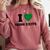 I Love Irish Exits St Patrick's Day Introvert Party Comfort Colors Sweatshirt Crimson I Love Irish Exits St Patrick's Day Introvert Party Comfort Colors Sweatshirt Crimson