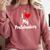 I Love My PreSchool Students Teachers Educators Graduation Comfort Colors Sweatshirt Crimson