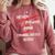 Man Criminal Justice Degree Graduation Or Career Comfort Colors Sweatshirt Crimson