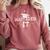Mastered It Masters Graduation Cool Distressed Comfort Colors Sweatshirt Crimson