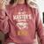 Master’s Degree Era MBA Masters Degree Graduation Comfort Colors Sweatshirt Crimson