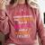 Masters Degree Graduation MPH Social Work Comfort Colors Sweatshirt Crimson
