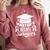 Master's Degree Survivor College Graduation Comfort Colors Sweatshirt Crimson