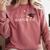 Masters Graduation My Daughter Mastered It T-Shirt Comfort Colors Sweatshirt Crimson
