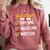 Masters Graduation Goal Digger Mastered It Comfort Colors Sweatshirt Crimson
