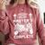 Master's Level Complete College Graduation Comfort Colors Sweatshirt Crimson