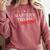 Master's Thesis Defense Tshirt Defended Graduation Comfort Colors Sweatshirt Crimson