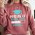 Masters Of Social Work Loading MSW Graduation Future Social Comfort Colors Sweatshirt Crimson