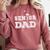 Matching Family Highschool Graduation 2024 Senior Dad Comfort Colors Sweatshirt Crimson