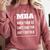 MBA Graduation Comfort Colors Sweatshirt Crimson