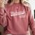 Mechanical Engineer Est 2019 Graduation Comfort Colors Sweatshirt Crimson