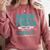 Med Tech Medical Technician Gag Lab Graduation Premium Comfort Colors Sweatshirt Crimson