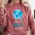 Medical School Survivor Med Graduation Comfort Colors Sweatshirt Crimson