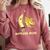 Medium Mature Banana Banana Real School Graduation Celebrations Comfort Colors Sweatshirt Crimson