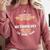 Meteorology Major Student Shirt Graduation Comfort Colors Sweatshirt Crimson
