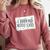 Middle School Graduation Shirts Graduate Grad Comfort Colors Sweatshirt Crimson