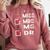 Miss Mrs Ms Dr Check Doctoral Student Bye PhD Graduation Comfort Colors Sweatshirt Crimson