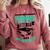 My Mommy Did It And She Did It For Me Graduation Graduate Comfort Colors Sweatshirt Crimson