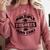 Multiple Degrees Zero Chill College Graduation Comfort Colors Sweatshirt Crimson