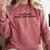 I Like Music More Than People Introverts Musicians Comfort Colors Sweatshirt Crimson