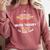 Music Therapy Major Student Shirt Graduation Comfort Colors Sweatshirt Crimson