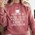 Musical Theater Major Graduation Comfort Colors Sweatshirt Crimson